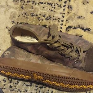 Timberland Earthkeepers Men's Brown Camouflage Sneakers